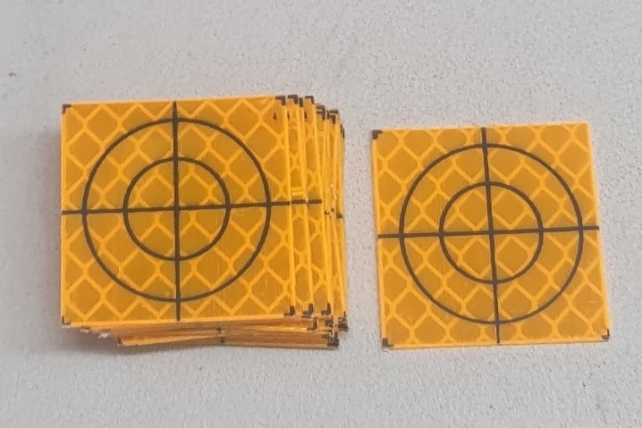 orange 30mm targets